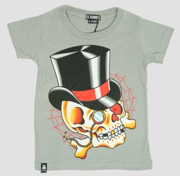 Kids Six Bunnies Skull T-shirt